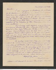Nachlass Franz Steindachner, Brief von Samuel H. Scudder an Franz Steindachner (30.09.1879), Inv.Nr. 473.01, Seite 1